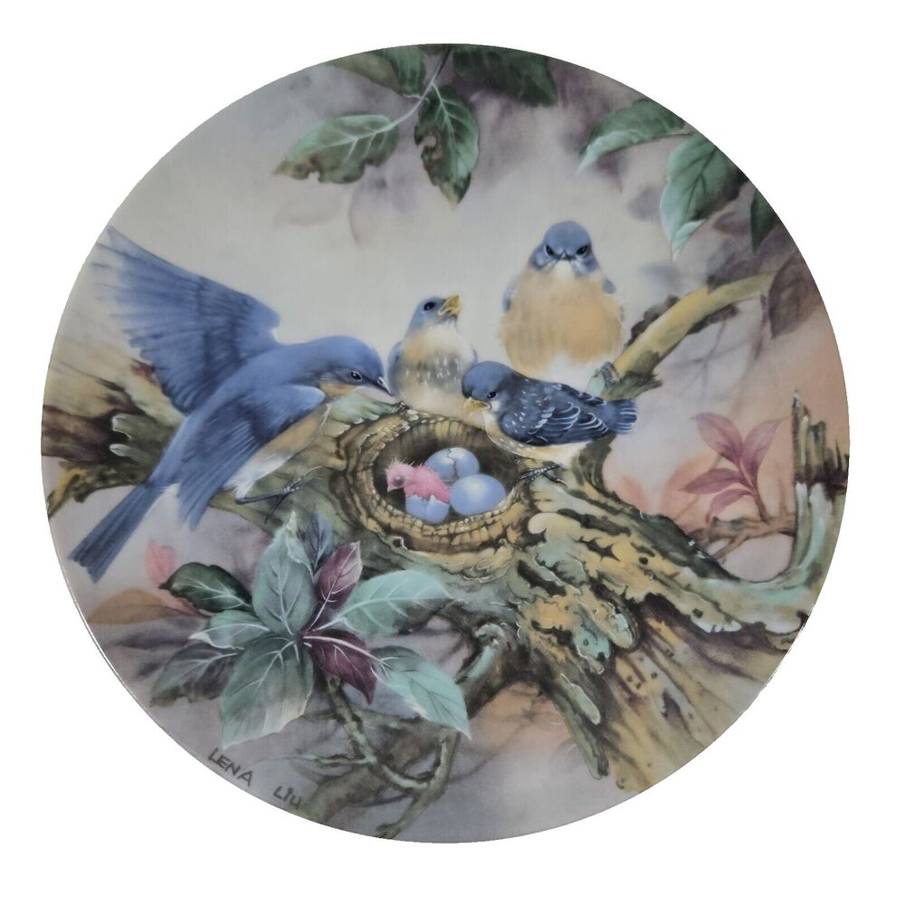 Vintage Lena‎ Liu Song of Promise Collection Plate 1989 8.5 Inches